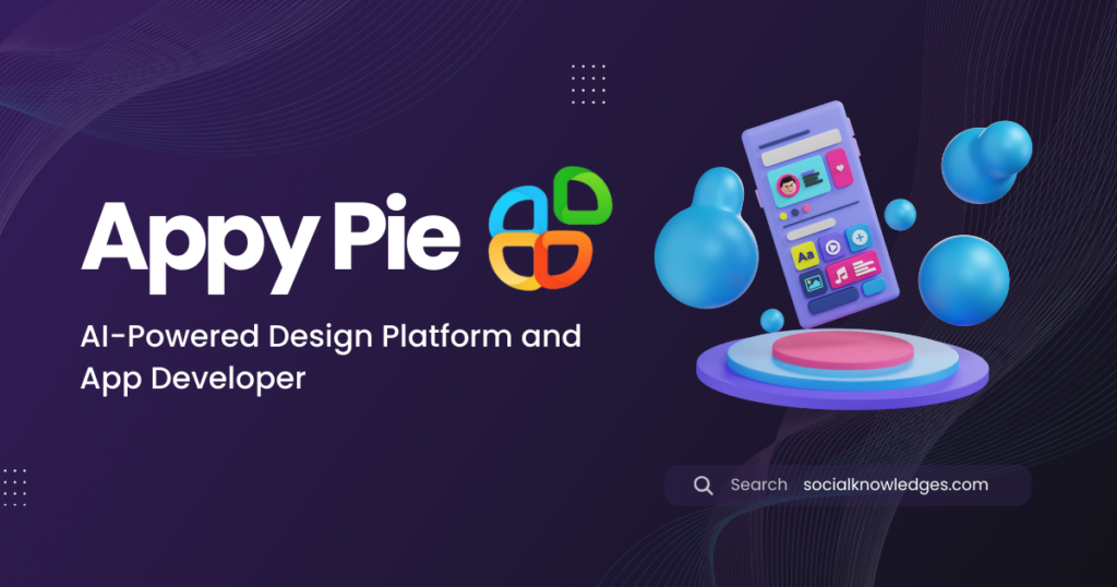 Appy Pie: AI-Powered Design Platform and App Developer