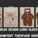 Rs 149 bear design long-sleeve baby jumpsuit thespark shop