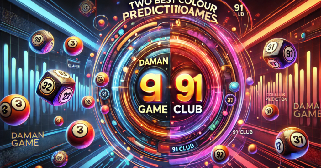 Two Best Colour Prediction Games: Daman Game and 91 Club