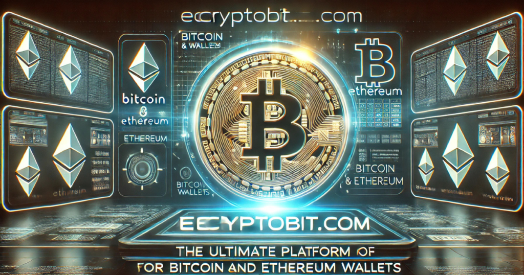 eCryptobit.com: The Ultimate Platform for Bitcoin and Ethereum Wallets