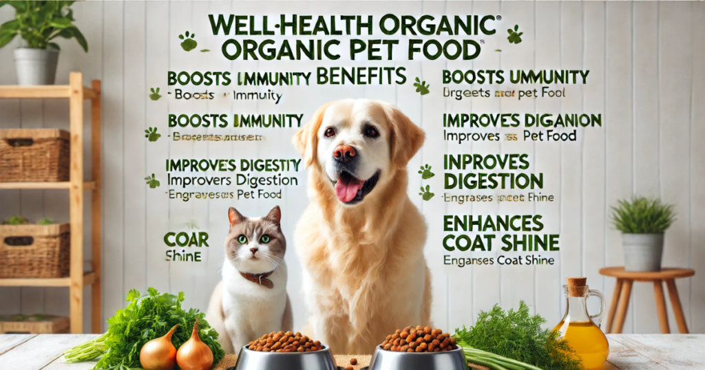 Wellhealthorganic organic pet food benefits